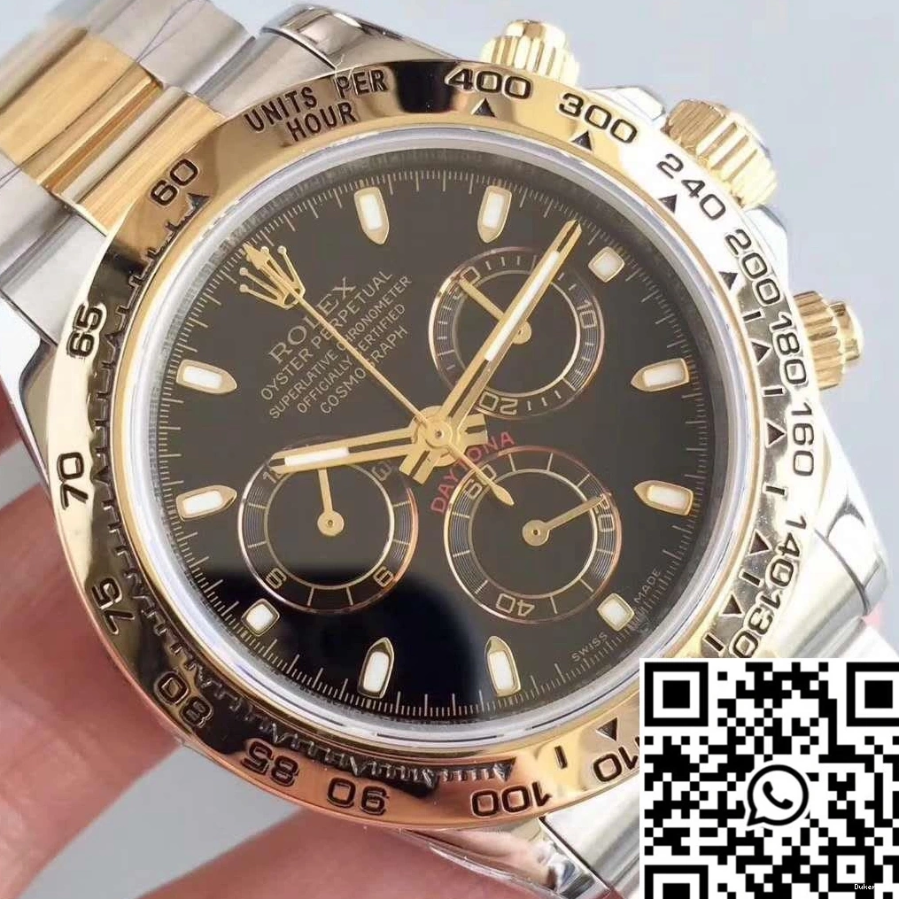1101 Dial 116503 Daytona Cosmograph Black Rolex DailyWear 0706